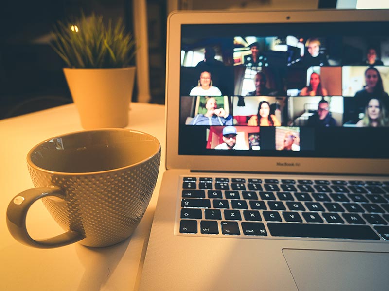 mug and laptop