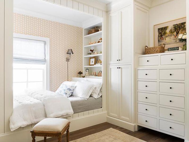 built-in bedroom cabinets