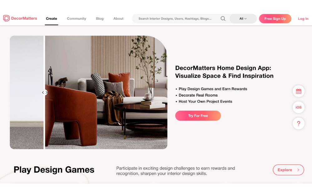 decormatters website screenshot