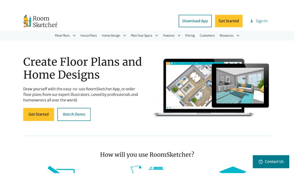 RoomSketcher website screenshot