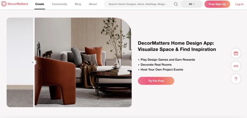decor matters website screenshot