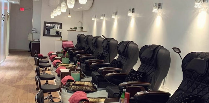 nail salon chairs