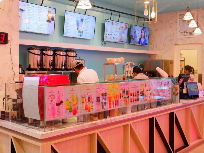 bubble tea shop