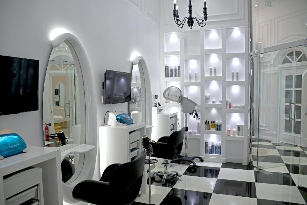 white salon