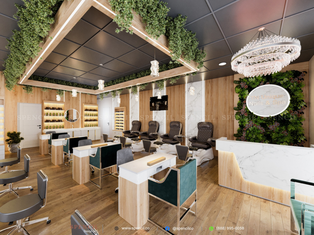 nail salon design